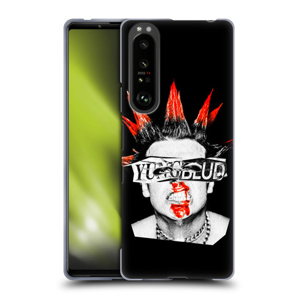 Yungblud Graphics Face Soft Gel Case for Sony Xperia 1 III