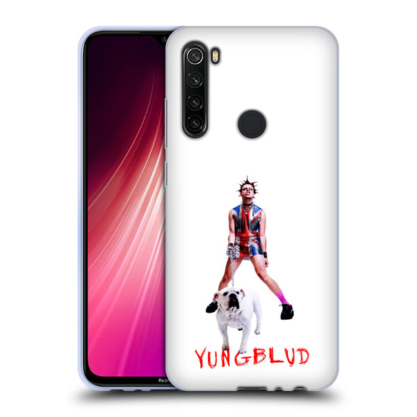 Yungblud Graphics Strawberry Lipstick Soft Gel Case for Xiaomi Redmi Note 8T