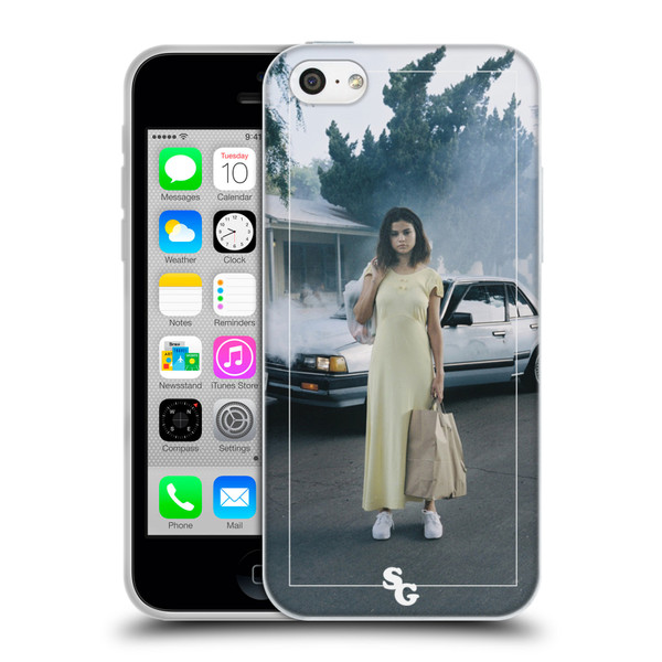 Selena Gomez Fetish Album Cover Soft Gel Case for Apple iPhone 5c