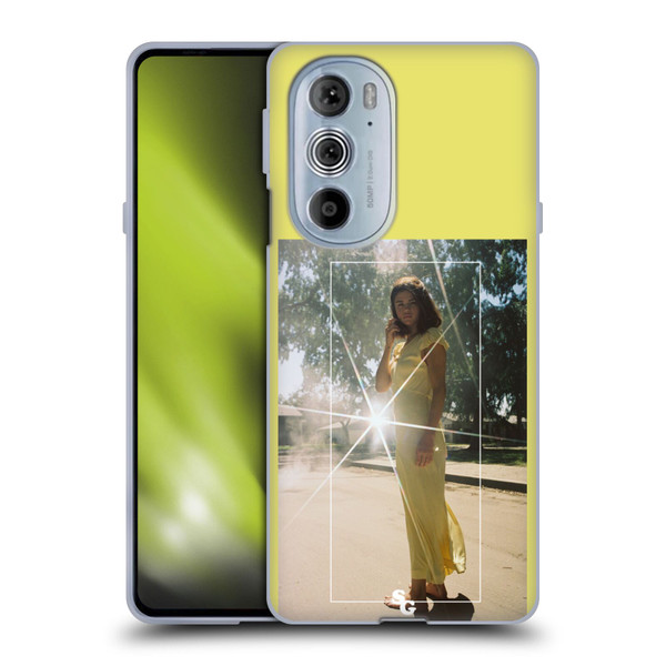 Selena Gomez Fetish Nightgown Yellow Soft Gel Case for Motorola Edge X30