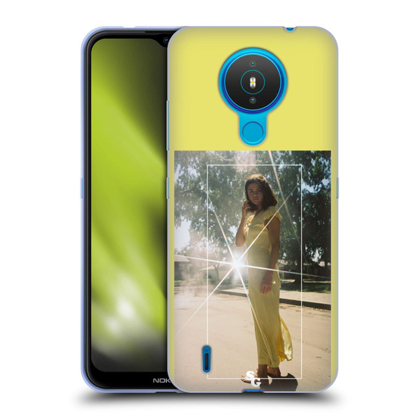 Selena Gomez Fetish Nightgown Yellow Soft Gel Case for Nokia 1.4
