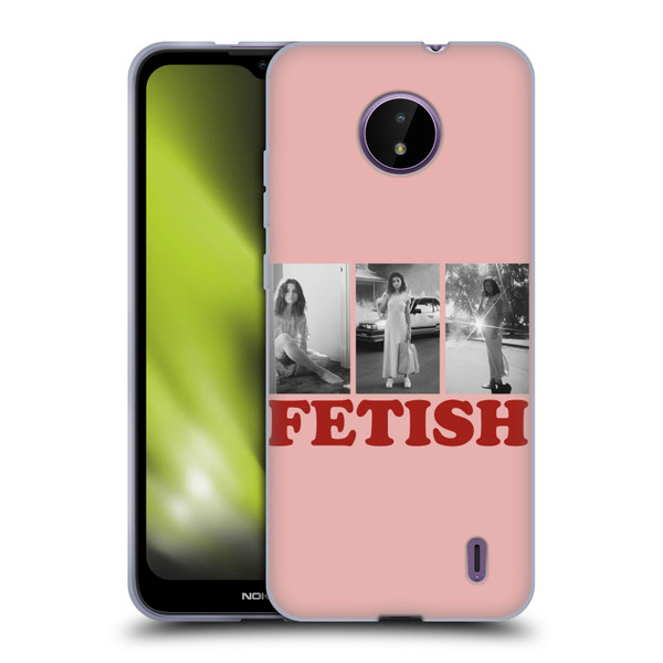 Selena Gomez Fetish Black & White Album Photos Soft Gel Case for Nokia C10 / C20