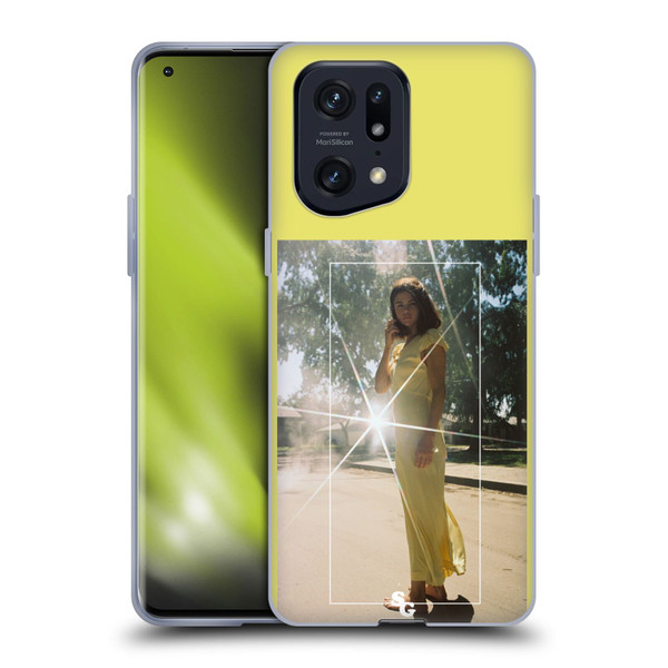 Selena Gomez Fetish Nightgown Yellow Soft Gel Case for OPPO Find X5 Pro