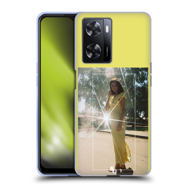 Selena Gomez Fetish Nightgown Yellow Soft Gel Case for OPPO A57s