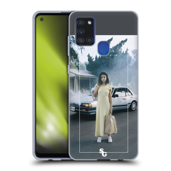 Selena Gomez Fetish Album Cover Soft Gel Case for Samsung Galaxy A21s (2020)