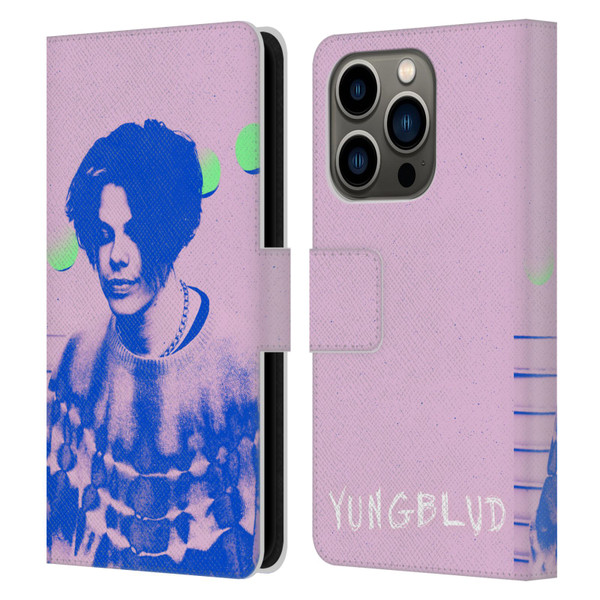 Yungblud Graphics Photo Leather Book Wallet Case Cover For Apple iPhone 14 Pro