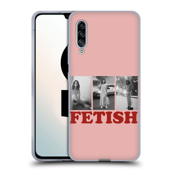 Selena Gomez Fetish Black & White Album Photos Soft Gel Case for Samsung Galaxy A90 5G (2019)