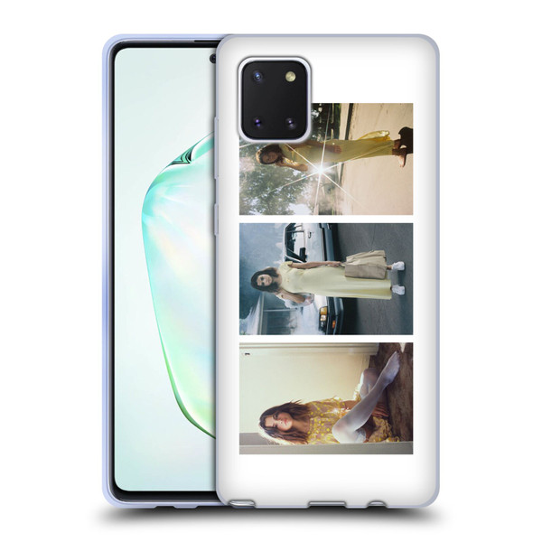 Selena Gomez Fetish Color Photos Soft Gel Case for Samsung Galaxy Note10 Lite