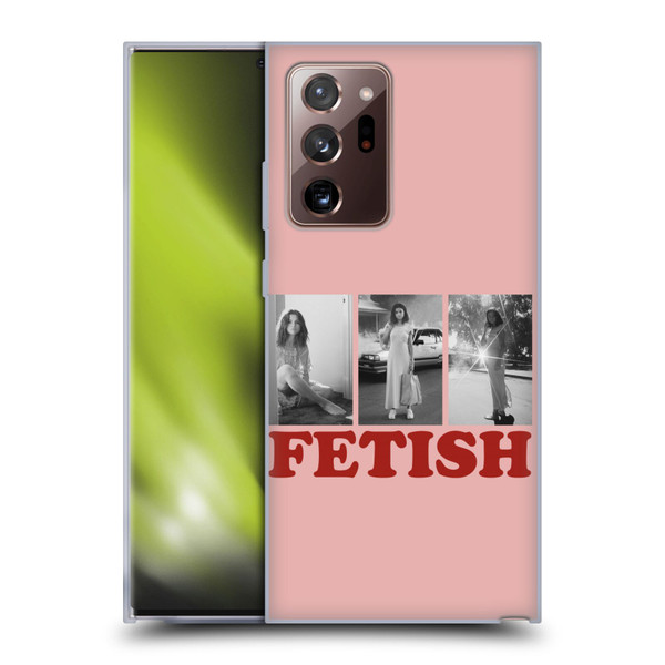 Selena Gomez Fetish Black & White Album Photos Soft Gel Case for Samsung Galaxy Note20 Ultra / 5G