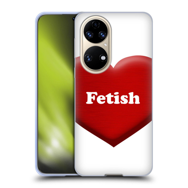 Selena Gomez Key Art Fetish Heart Soft Gel Case for Huawei P50