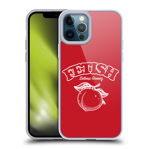 Selena Gomez Key Art Fetish Peach Mono Soft Gel Case for Apple iPhone 12 Pro Max