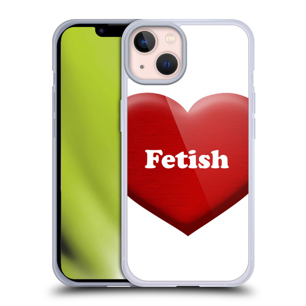 Selena Gomez Key Art Fetish Heart Soft Gel Case for Apple iPhone 13