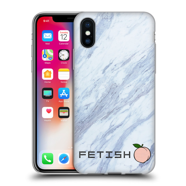 Selena Gomez Key Art Fetish Peach Soft Gel Case for Apple iPhone X / iPhone XS