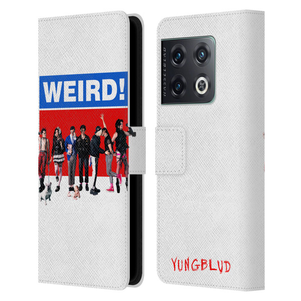 Yungblud Graphics Weird! Leather Book Wallet Case Cover For OnePlus 10 Pro