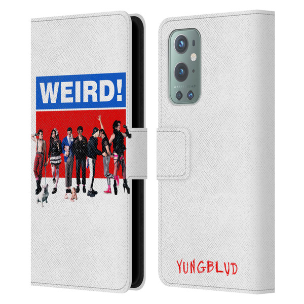 Yungblud Graphics Weird! Leather Book Wallet Case Cover For OnePlus 9