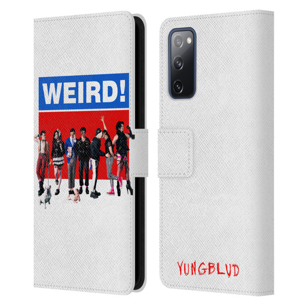 Yungblud Graphics Weird! Leather Book Wallet Case Cover For Samsung Galaxy S20 FE / 5G