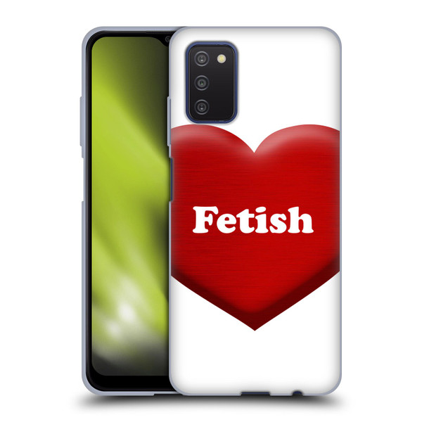 Selena Gomez Key Art Fetish Heart Soft Gel Case for Samsung Galaxy A03s (2021)