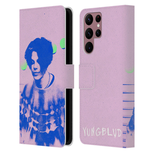 Yungblud Graphics Photo Leather Book Wallet Case Cover For Samsung Galaxy S22 Ultra 5G