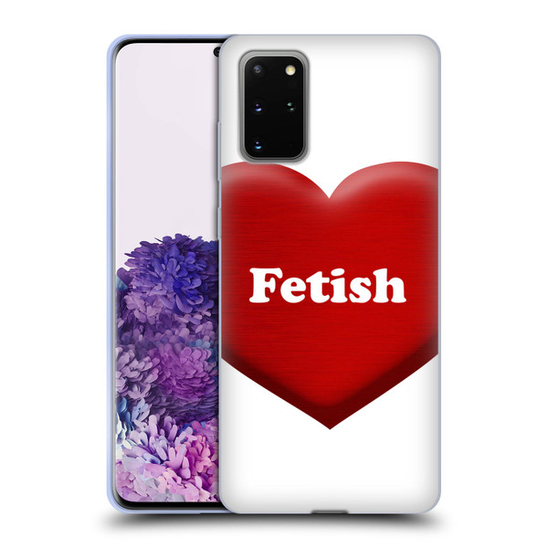 Selena Gomez Key Art Fetish Heart Soft Gel Case for Samsung Galaxy S20+ / S20+ 5G