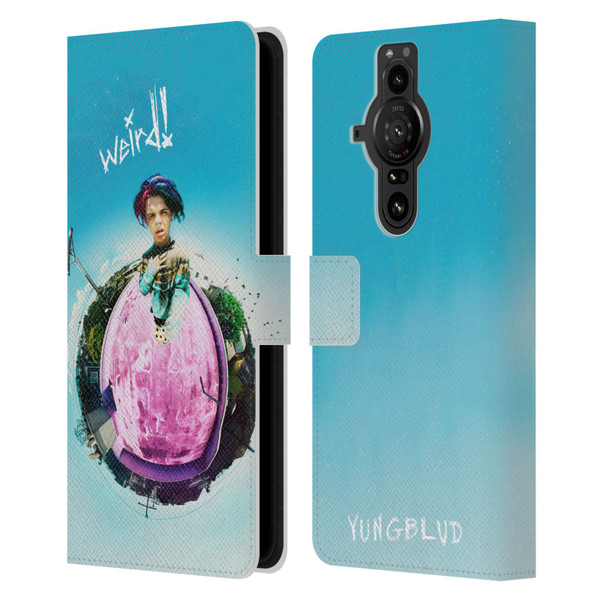 Yungblud Graphics Weird! 2 Leather Book Wallet Case Cover For Sony Xperia Pro-I