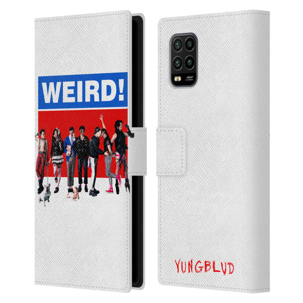 Yungblud Graphics Weird! Leather Book Wallet Case Cover For Xiaomi Mi 10 Lite 5G