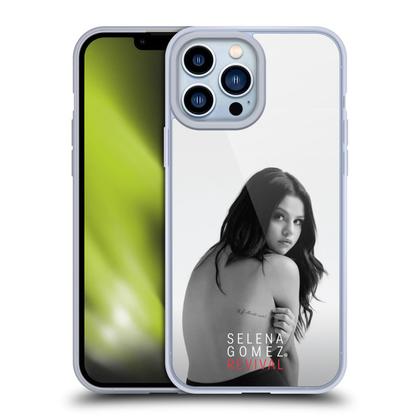 Selena Gomez Revival Back Cover Art Soft Gel Case for Apple iPhone 13 Pro Max