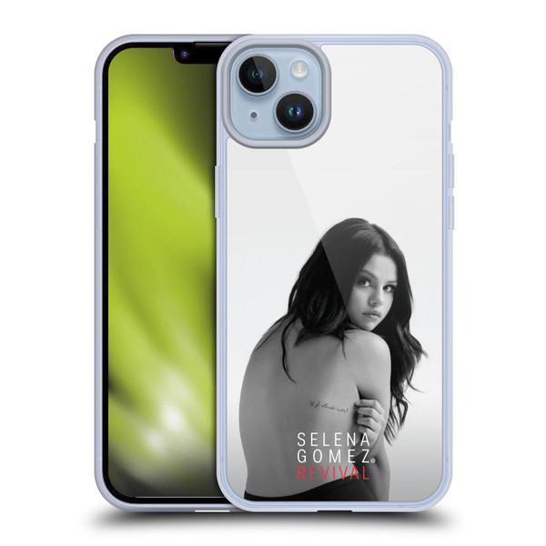 Selena Gomez Revival Back Cover Art Soft Gel Case for Apple iPhone 14 Plus