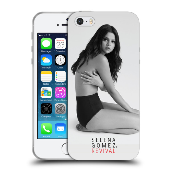 Selena Gomez Revival Side Cover Art Soft Gel Case for Apple iPhone 5 / 5s / iPhone SE 2016