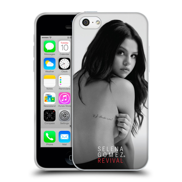 Selena Gomez Revival Back Cover Art Soft Gel Case for Apple iPhone 5c