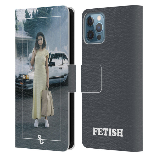 Selena Gomez Fetish Album Cover Leather Book Wallet Case Cover For Apple iPhone 12 / iPhone 12 Pro