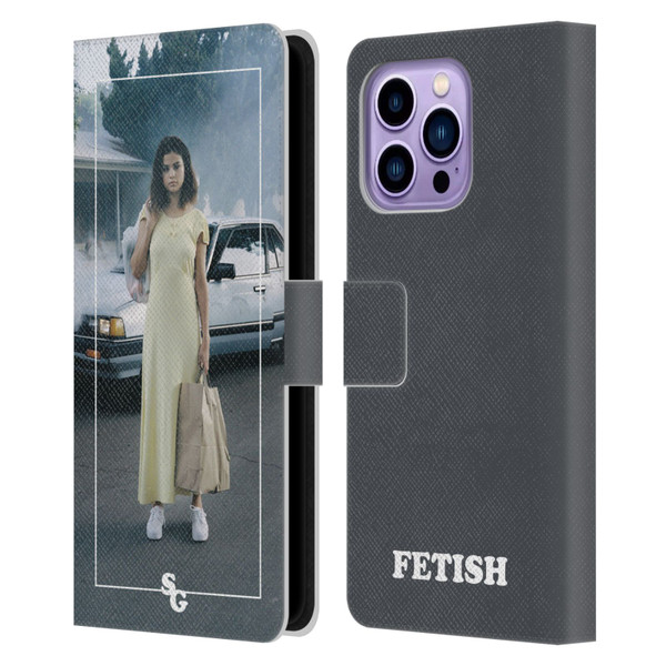 Selena Gomez Fetish Album Cover Leather Book Wallet Case Cover For Apple iPhone 14 Pro Max