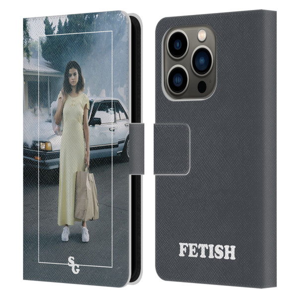 Selena Gomez Fetish Album Cover Leather Book Wallet Case Cover For Apple iPhone 14 Pro