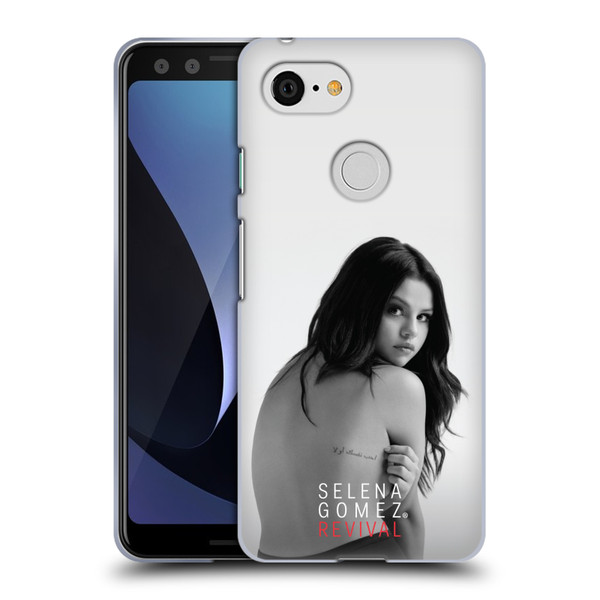 Selena Gomez Revival Back Cover Art Soft Gel Case for Google Pixel 3