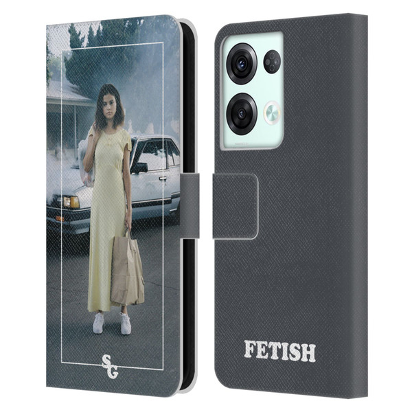 Selena Gomez Fetish Album Cover Leather Book Wallet Case Cover For OPPO Reno8 Pro