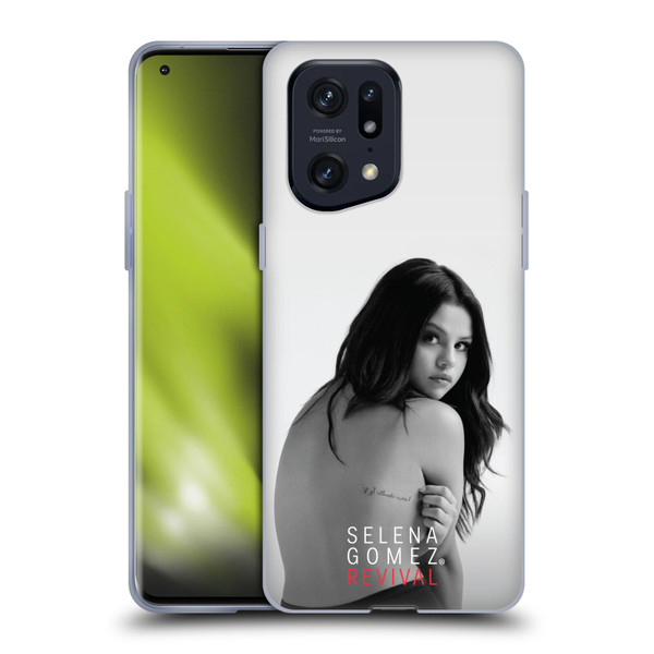 Selena Gomez Revival Back Cover Art Soft Gel Case for OPPO Find X5 Pro