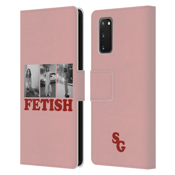 Selena Gomez Fetish Black & White Album Photos Leather Book Wallet Case Cover For Samsung Galaxy S20 / S20 5G