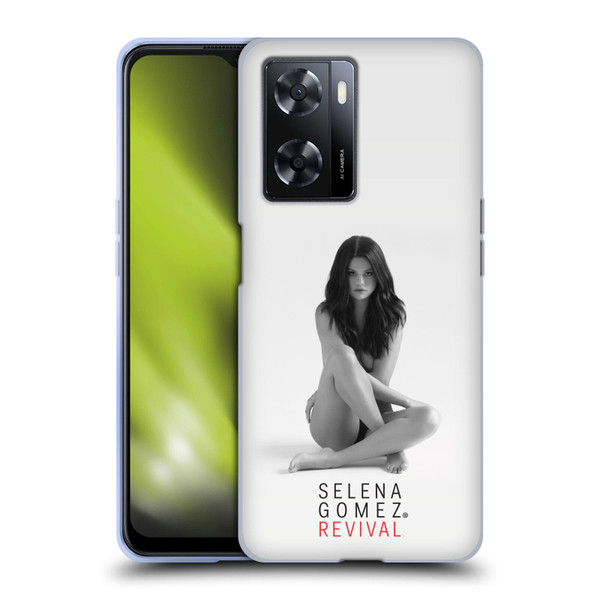 Selena Gomez Revival Front Cover Art Soft Gel Case for OPPO A57s