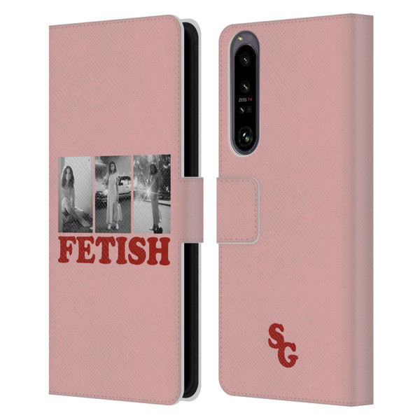 Selena Gomez Fetish Black & White Album Photos Leather Book Wallet Case Cover For Sony Xperia 1 IV