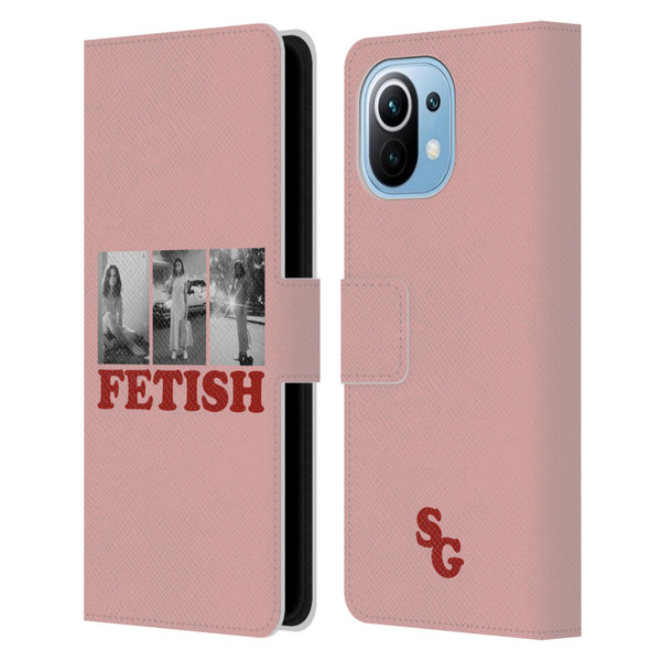 Selena Gomez Fetish Black & White Album Photos Leather Book Wallet Case Cover For Xiaomi Mi 11