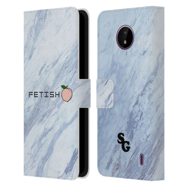 Selena Gomez Key Art Fetish Peach Leather Book Wallet Case Cover For Nokia C10 / C20