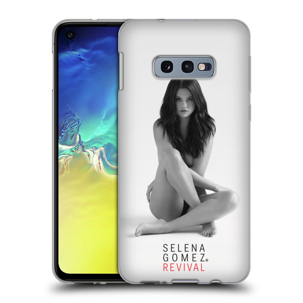 Selena Gomez Revival Front Cover Art Soft Gel Case for Samsung Galaxy S10e