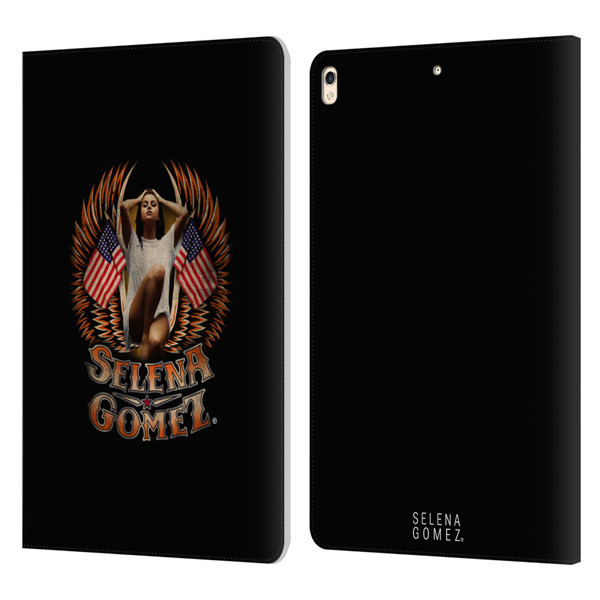 Selena Gomez Revival Biker Fashion Leather Book Wallet Case Cover For Apple iPad Pro 10.5 (2017)