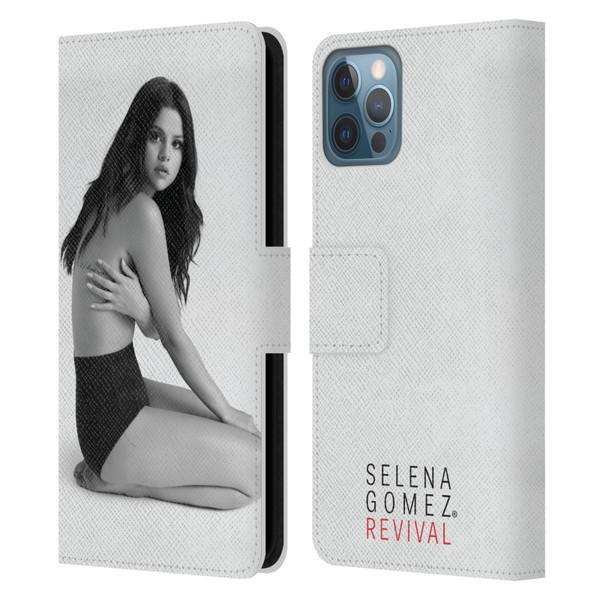 Selena Gomez Revival Side Cover Art Leather Book Wallet Case Cover For Apple iPhone 12 / iPhone 12 Pro