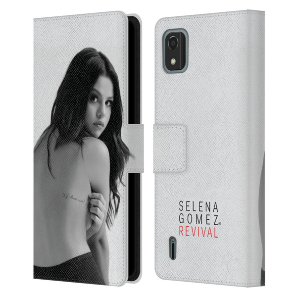 Selena Gomez Revival Back Cover Art Leather Book Wallet Case Cover For Nokia C2 2nd Edition