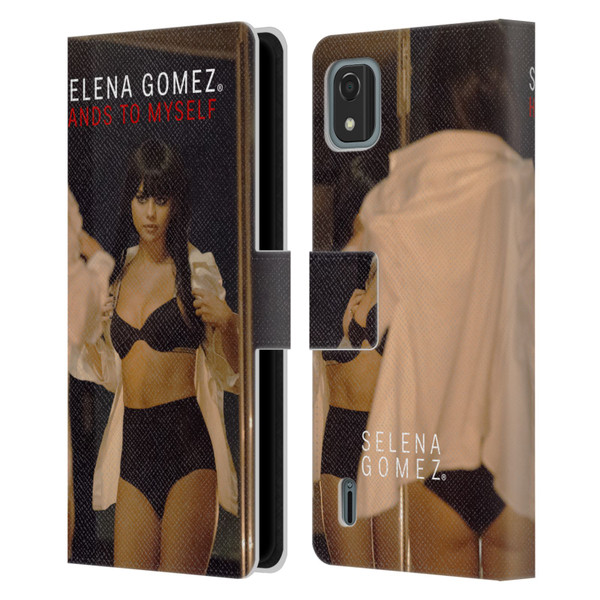Selena Gomez Revival Hands to myself Leather Book Wallet Case Cover For Nokia C2 2nd Edition