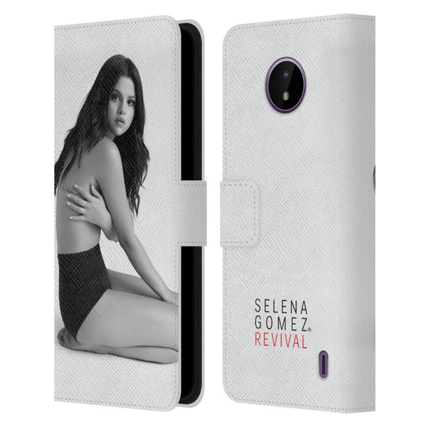 Selena Gomez Revival Side Cover Art Leather Book Wallet Case Cover For Nokia C10 / C20