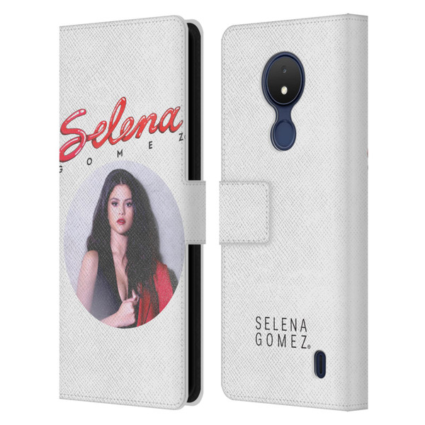 Selena Gomez Revival Kill Em with Kindness Leather Book Wallet Case Cover For Nokia C21