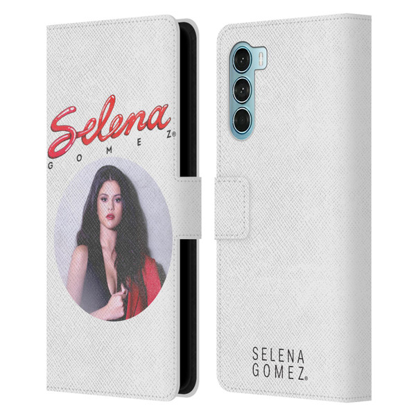 Selena Gomez Revival Kill Em with Kindness Leather Book Wallet Case Cover For Motorola Edge S30 / Moto G200 5G