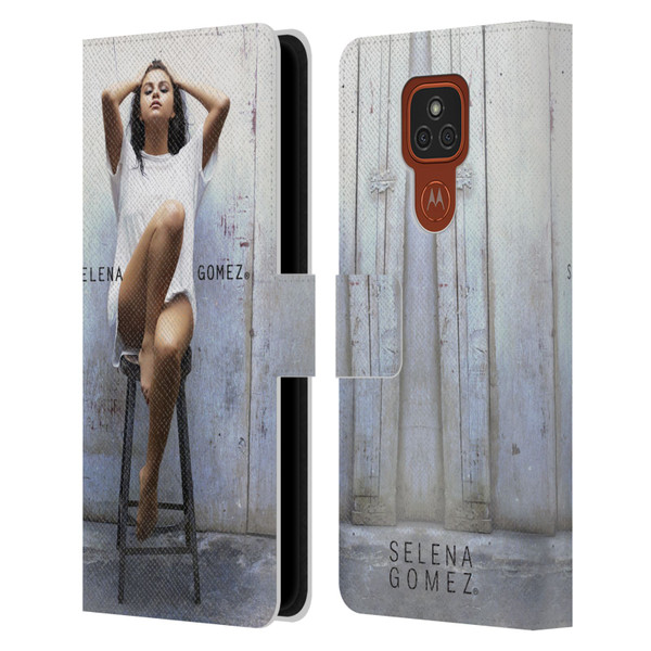 Selena Gomez Revival Good For You Leather Book Wallet Case Cover For Motorola Moto E7 Plus