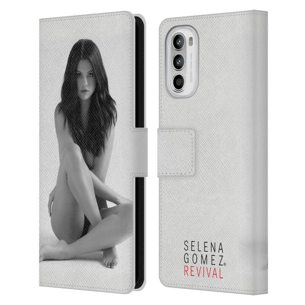 Selena Gomez Revival Front Cover Art Leather Book Wallet Case Cover For Motorola Moto G52